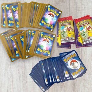 Pokemon Card Lot 173 Mixed Basic Common Uncommon + Japanese + McDonalds Packs